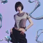 CASIO 卡西歐 G-SHOCK 粉彩金屬八角手錶 女錶 GM-S2110-2A, , large