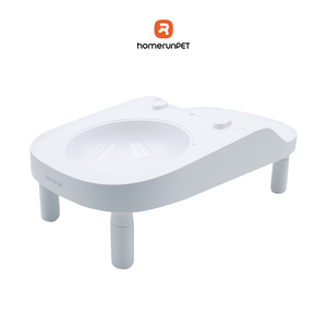 Homerunpet Pet feeder raised food stand Single bowl raised stand