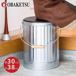 【this-this】日本渡邊金屬｜OBAKETSU 手工製凳子儲物桶 M