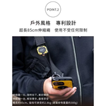 【Leo手機周邊專賣店】ROOT CO. 360度正方形多功能登山扣 / MAG REEL SQR. / 藍色, , large