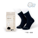【SOFT】Light Compression socks-classic black and white, , large