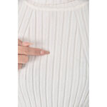 (S) 高領羅紋白色長袖上衣二手衣, , large