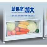 SANLUX Taiwan SANYO 490L Grade 1 Energy Saving Double Door Inverter Refrigerator SR-V490B, , large