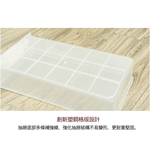[Y HOUSE] Freely stackable three-compartment drawer storage box storage cabinet plastic storage box, , large
