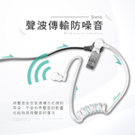 【HANLIN】-88SMIC 空氣導管K頭耳機麥克風#對講機專用 耳機麥克風 空氣耳機 空氣導管 適用HL888S 對講機耳麥 K頭 立體音質, , large