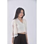 (S) glits白色罩衫二手衣, , large