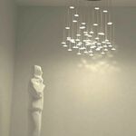 【H&R安室家】 五燈雨滴LED吊燈 ZA0112, , large