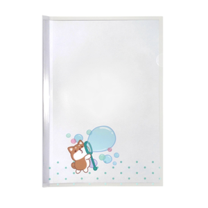 A4 Slide Bar Report Cover &ndash; Style E (Bubbles)