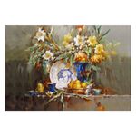 【御畫房】富貴花開之二 國家一級畫師手繪油畫60&times;90cm(VF-198), , large