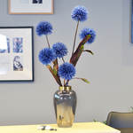 【YU Living】仿真裝飾薊花 人造花-深紫, , large