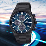 CASIO 卡西歐 EDIFICE 太陽能三眼計時手錶 EQS-950DC-2A, , large