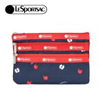 Lesportsac 3-Zip Cosmetic 三層拉鍊收納化妝包/ 小蘋, , large