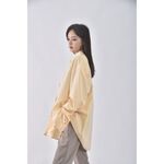(F) studio doe西裝黃色長袖上衣二手衣, , large