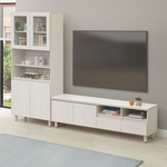 【Homelike】喜家居8.7尺視廳組合櫃(電視櫃+高櫃)(2503), , large