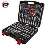 [寶力優 Powerbuilt] 152件式公/英制汽修工具組 英制套筒板手 棘輪板手 2分3分4分公英制套筒工具箱/642453, , large