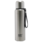 米雅可Koruto 316不鏽鋼真空全鋼保溫瓶-1200ml-霧面不鏽鋼色-1入, , large