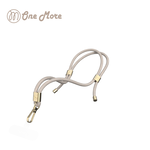 [OneMore Co., Ltd.] OneMore Brand Customized Phone Lanyard Strap Set - Milk Tea, , large