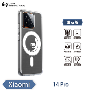 [O-ONE] O-ONE MAG Military-Grade Magnetic Case for Xiaomi 小米 14 Pro Shockproof & Drop-Resistant Protection