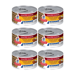 【Hills 希爾思】成貓7歲以上香烤雞肉燴米飯健康美饌主食罐 79gX6罐/盒(10446), , large