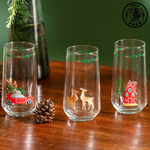 【SOLO Vintage】LCW Home 470ml Christmas Glass Set of 3 Made in Turkey, , large