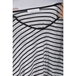(2XL) bw benwo條紋白色長袖上衣二手衣, , large