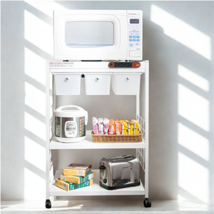  3 drawers, 3-tier shelf