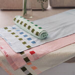 [Kaimei Cotton Industry] 8 in the group MIT made in Taiwan combed cotton 24 taels of top quality pure cotton towel POLO checkered style, , large
