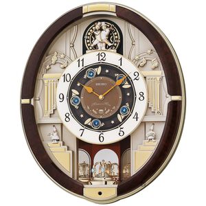 SEIKO精工 古典貴族音樂掛鐘 時鐘 QXM289B