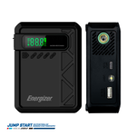 Energizer 4-in-1 Electric Air Inflator/Starter JE10001JP - Helps with vehicle rescue, air inflation, charging, and lighting. Includes storage bag. 12V., , large