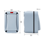 Waterproof switch, dual control, narrow design, , large