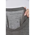 (M) banana republic灰色短袖上衣二手衣, , large