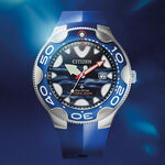 CITIZEN 星辰 PROMASTER 殺人鯨 限量 光動能200米潛水錶-46mm BN0238-02L, , large