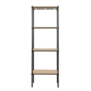 【Y HOUSE】60x30x180cm pine four-layer storage rack rack iron rack - black paint