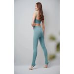 YOGA FLOW Chakra Pants - 脈輪柔彈緊身長褲 - 尼羅藍 Nile Blue, , large