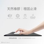 KTnet MP10 高耐磨滑鼠墊 黑色 防水防油 抗污止滑 滑鼠墊 辦公電競皆適用, , large