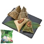 狀元油飯 白綠雙色香菇肉粿粽(8粒)-冷凍, , large