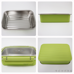 鮮美304不鏽鋼微波保鮮盒-1000ml-3入, , large