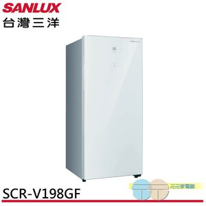SANLUX 台灣三洋 198公升 變頻無霜直立式冷凍櫃 SCR-V198GF