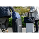 【YUNJOIN】 行李箱拉桿手提袋-灰色 厚實 挺立 大容量 收納包 拉桿袋 旅行袋 行李袋 防潑水, , large