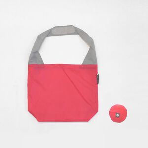 FLIP & TUMBLE FOLDABLE SHOPPING BAG (CORAL)