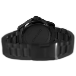 【PICONO】NO.91 collection minimalist fashion watch- Black / Stainless steel NO-9101, , large