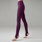 YOGA FLOW Basia Pants - 長版修身踩腳褲 - 深紫 Dark Purple, , large
