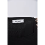 (XL) d m studio運動開衩黑色短袖上衣二手衣, , large