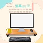 GS MALL 台灣製造 雙槽置物增高電腦螢幕架 桌上架 收納架 電腦架 增高架 鍵盤架 主機架 螢幕架 電腦架, , large