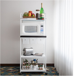 【愛樂美】AI自動斷電1拉板3小抽4層電器置物架11430, , large