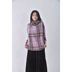 (2XL) vero moda高領紫色短袖上衣二手衣,  (2XL) vero moda高領紫色短袖上衣二手衣