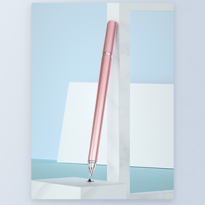 (4-Pack)[DP33 Rose Gold]Dual-Head Universal 2-in-1 Fine Capacitive Stylus Pen