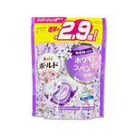 [日日好物]日本P&G-Bold強洗淨4合1消臭柔軟香氛洗衣凝膠球32顆/袋-薰衣草茉莉(紫)(家庭號補充包/防皺好熨燙柔順洗衣球/筒槽防霉洗衣膠囊/直立/滾筒式洗衣機皆適用), , large