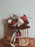 【Pola's Living】給我一點顏色看看乾燥花束/ 亮彩紅白, , large