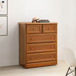 【唯熙傢俱】奧莉薇樟木色四斗櫃 抽屜櫃, , large